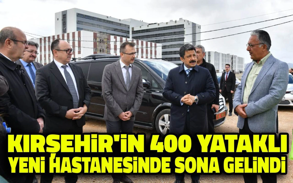 400 Yataklı hastanede tamamlanma oranı y&uuml;zde 90&rsquo;a ulaştı