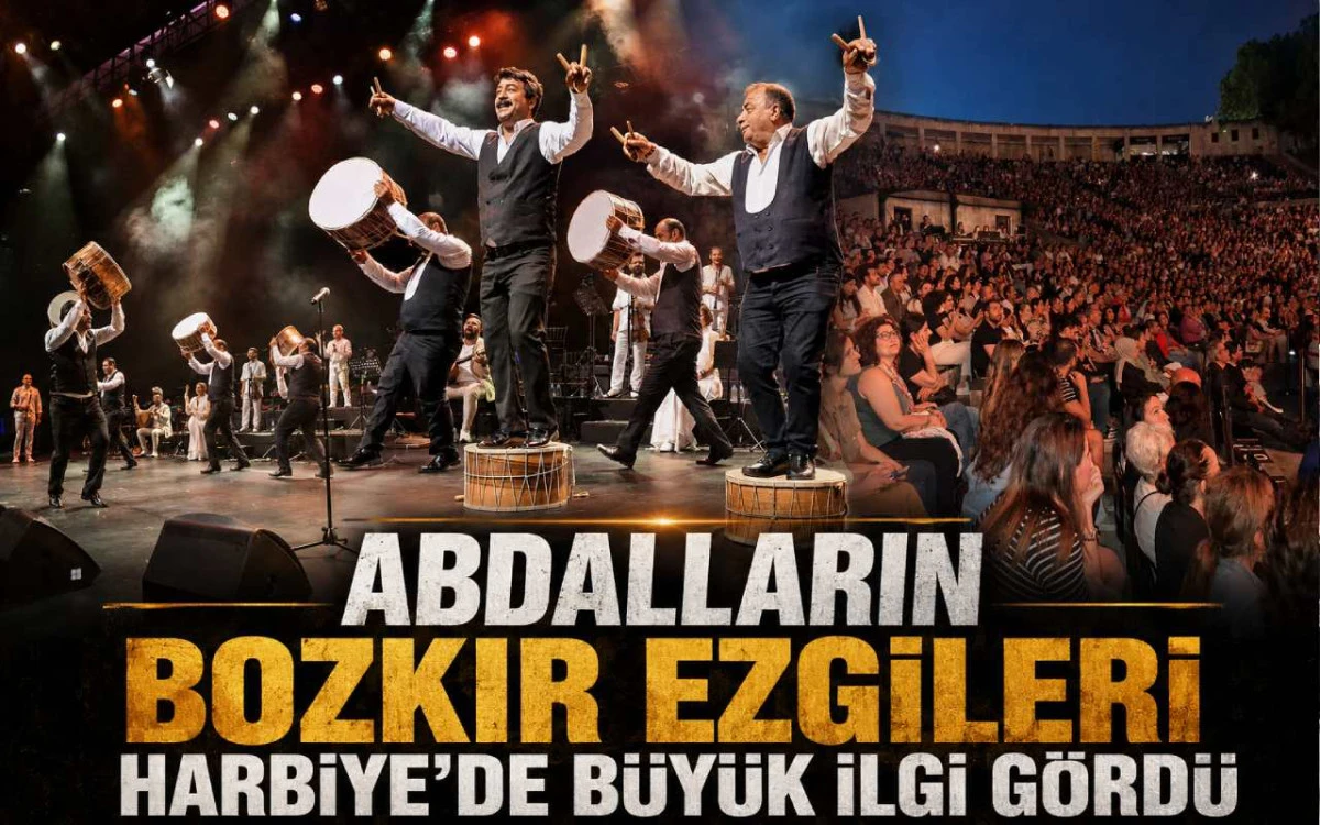 Abdalların bozkır ezgileri Harbiye’de büyük ilgi g