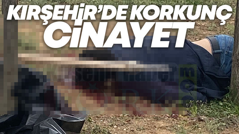Kırşehir'de Korkunç Cinayet