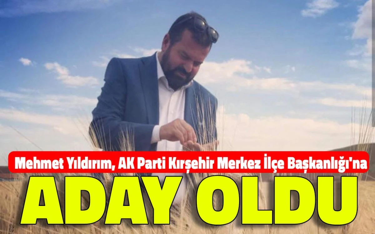 Ali Demir’in istifasının ardından Mehmet Yıldırım göreve talip oldu