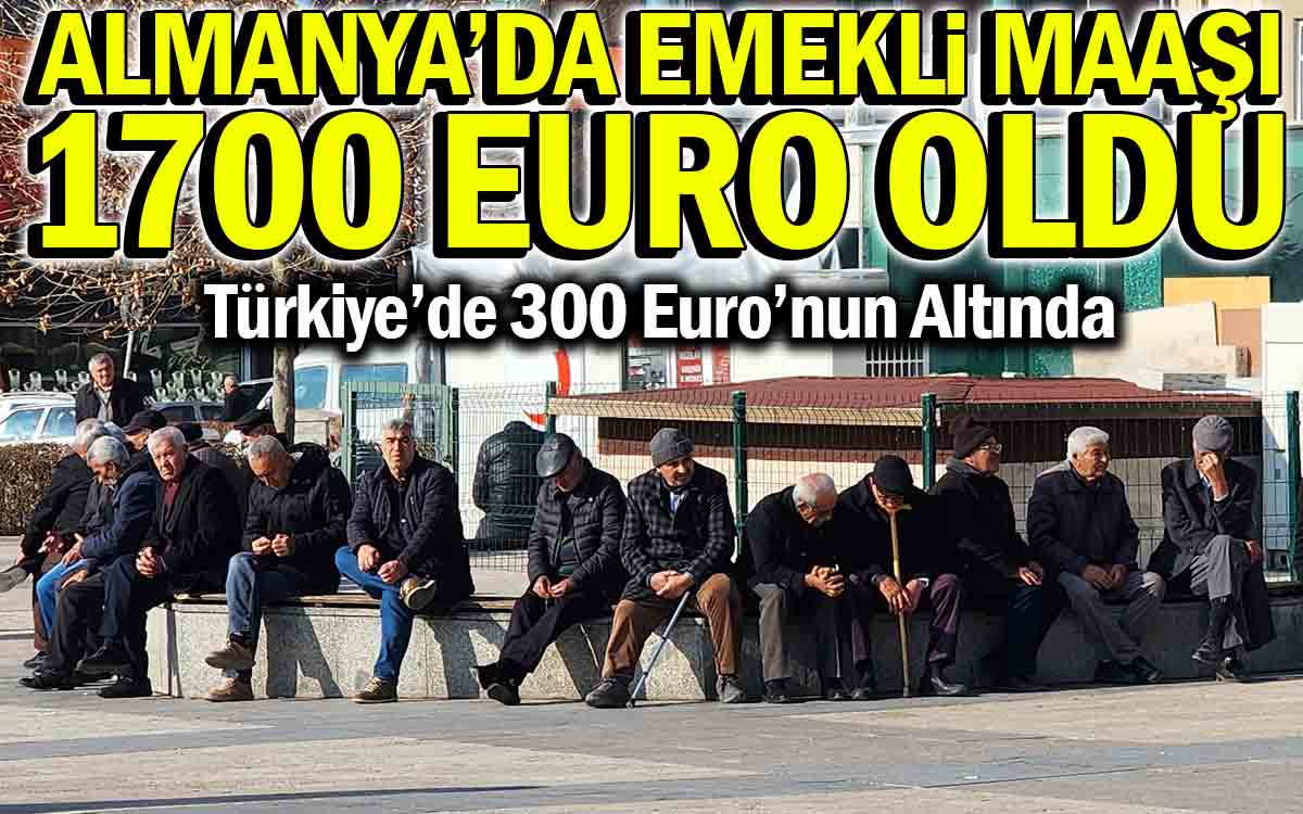 Almanya'da Emekli Maaşları Türkiye'nin 5 Katından Daha Fazla