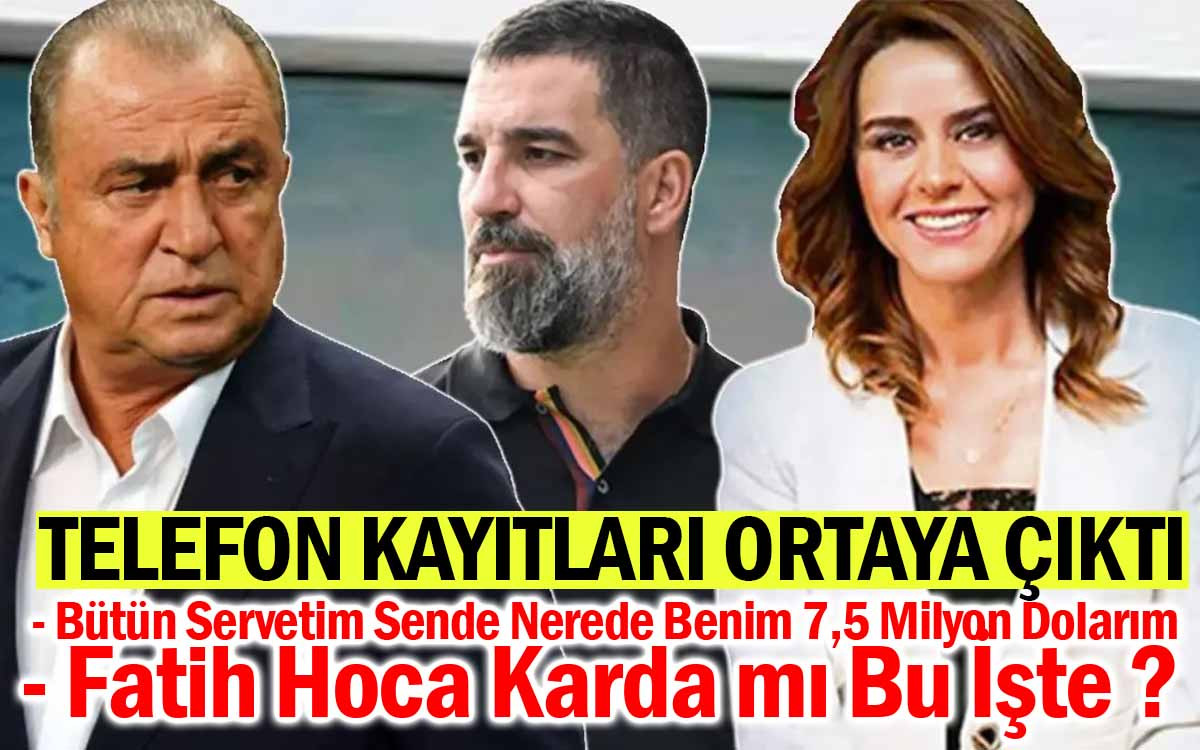 Arda Turan ve Seçil Erzan Arasındaki Telefon Kayıtları Ortaya Çıktı