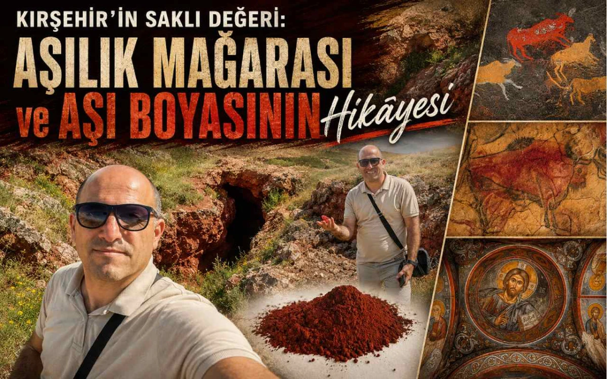 Aşılık Mağarası&rsquo;ndan Kapadokya&rsquo;ya uzanan kadim renk hik&acirc;yesi