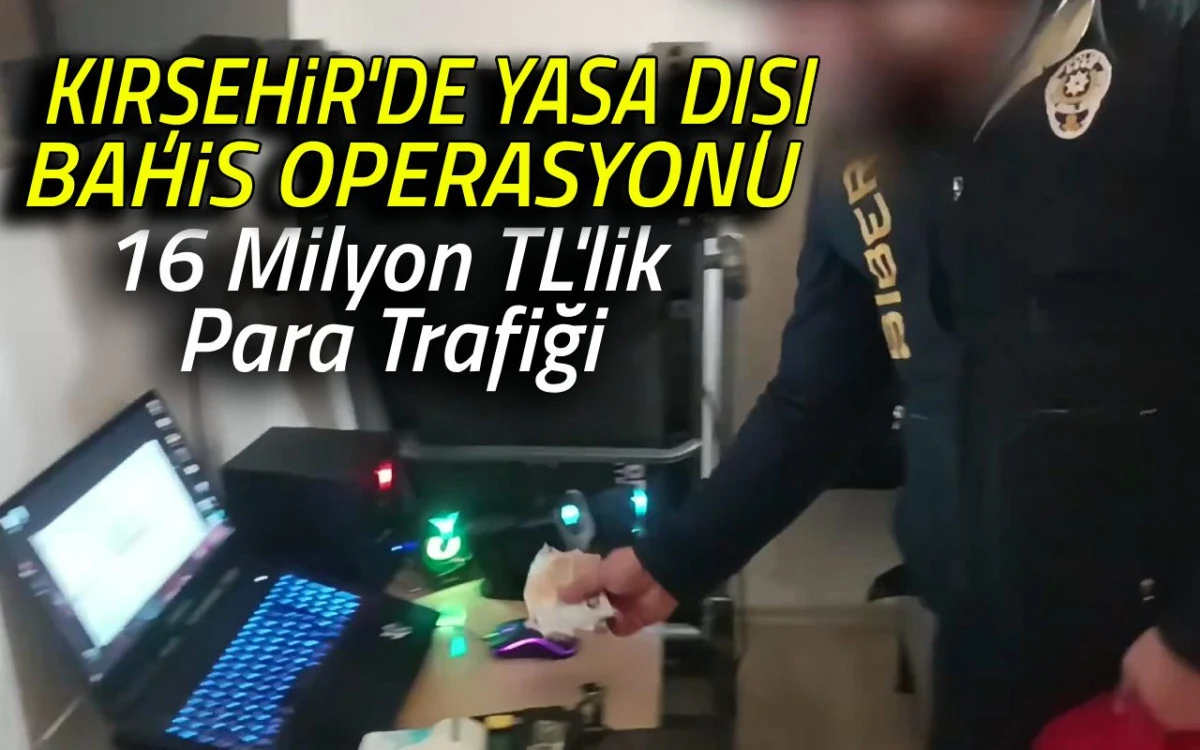 Bahis ağının izi banka hesaplarında s&uuml;r&uuml;ld&uuml;: 16 milyon TL işlem hacmi