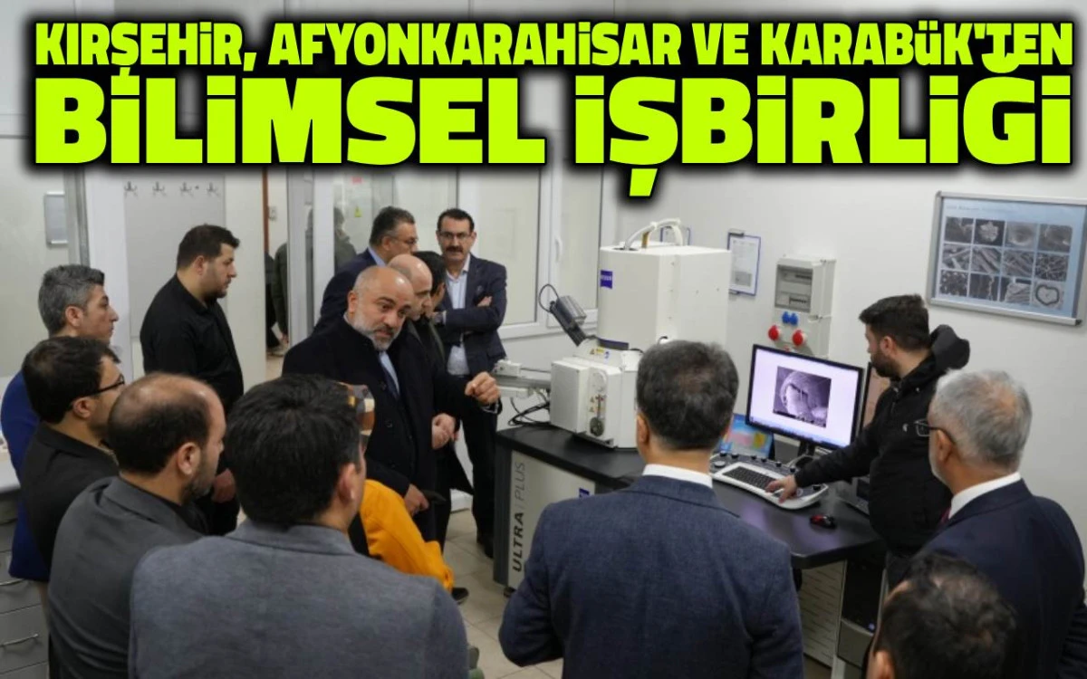 Bilimsel &uuml;retim i&ccedil;in birleştiler: 3 &uuml;niversite arasında iş birliği protokol&uuml;