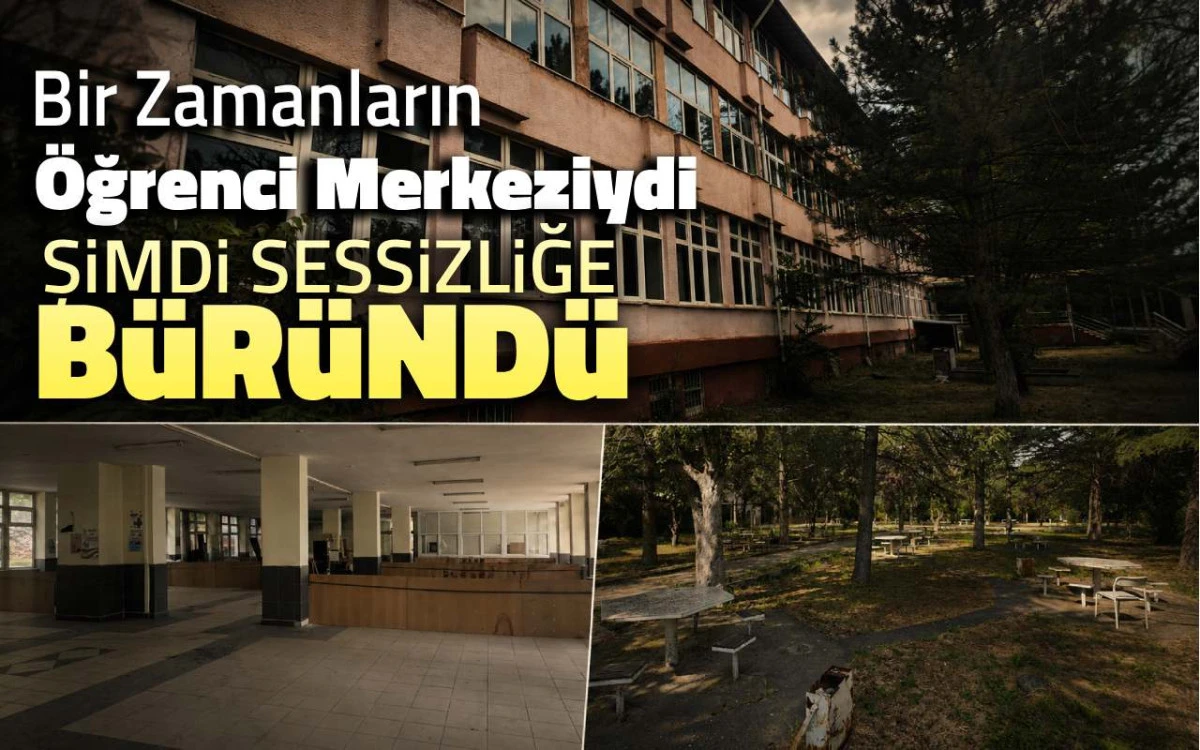 Bir zamanların &ouml;ğrenci merkeziydi, şimdi sessizliğe b&uuml;r&uuml;nd&uuml;