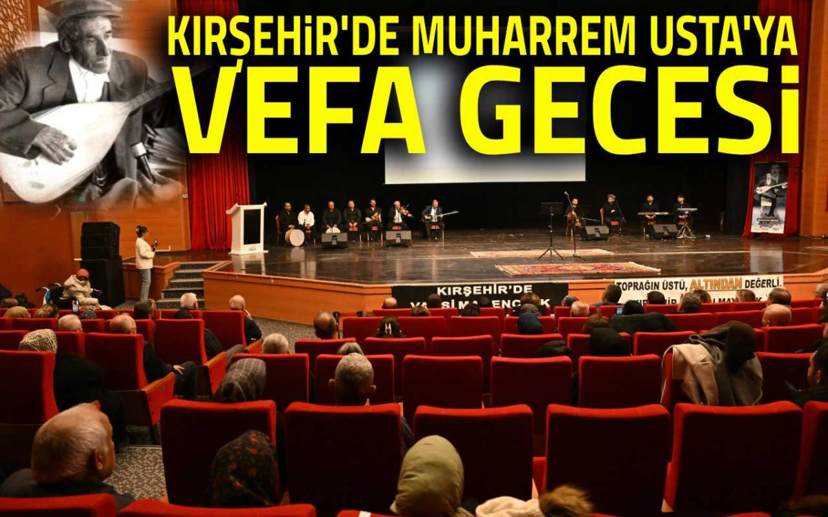Bozlağın Efsanesi Muharrem Ertaş'a vefa gecesi
