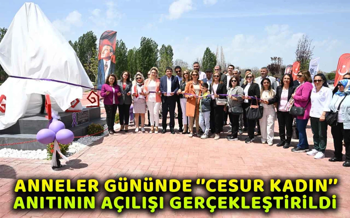 Cesur Kadın Anıtının açılışı gerçekleştirildi