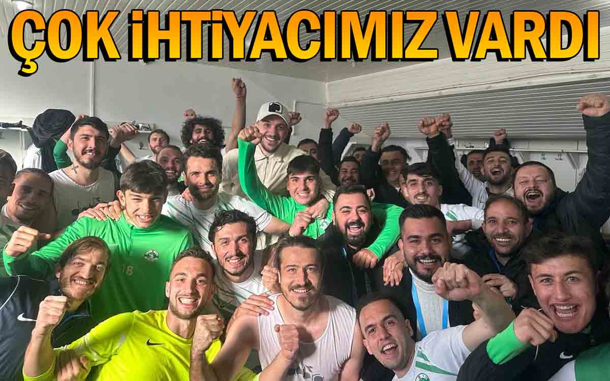 Çok İhtiyacımız Vardı