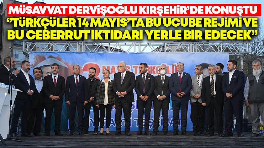 Müsavvat Dervioğlu Kırşehir'deki Türkçülük Şöleninde Konuştu