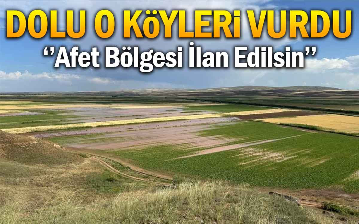 Dolu Kırşehir'de O K&ouml;yleri Vurdu