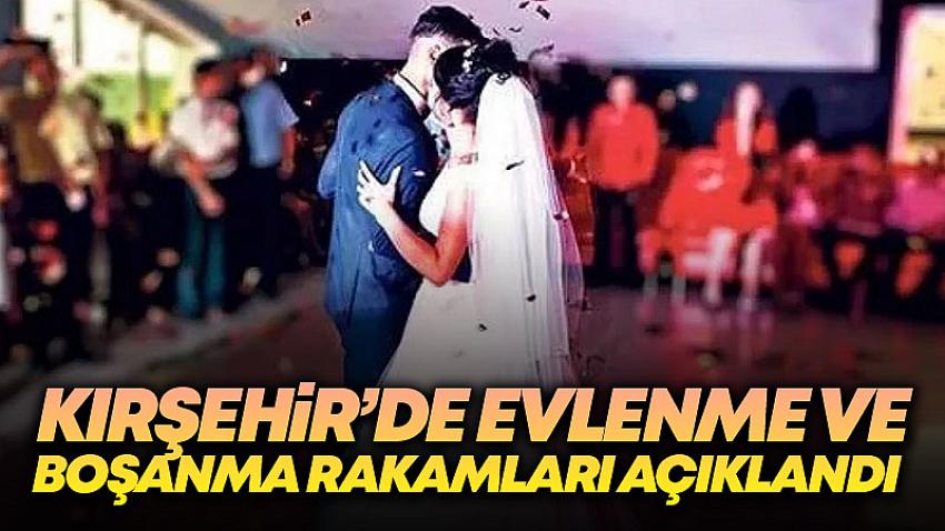 Kırşehir'in 2022 Yılı Evlenme ve Boşanma İstatistiği