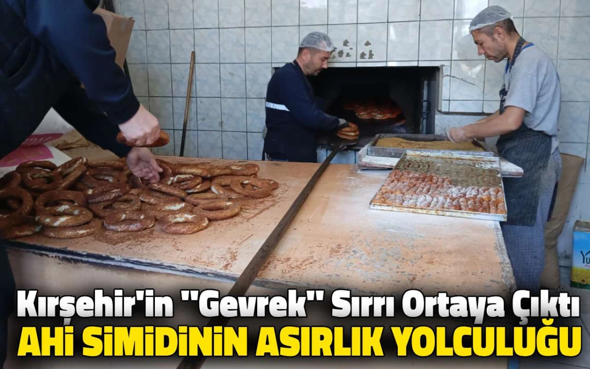 Gevrek olarak bilinen Ahi simidinin asırlık yolculuğu