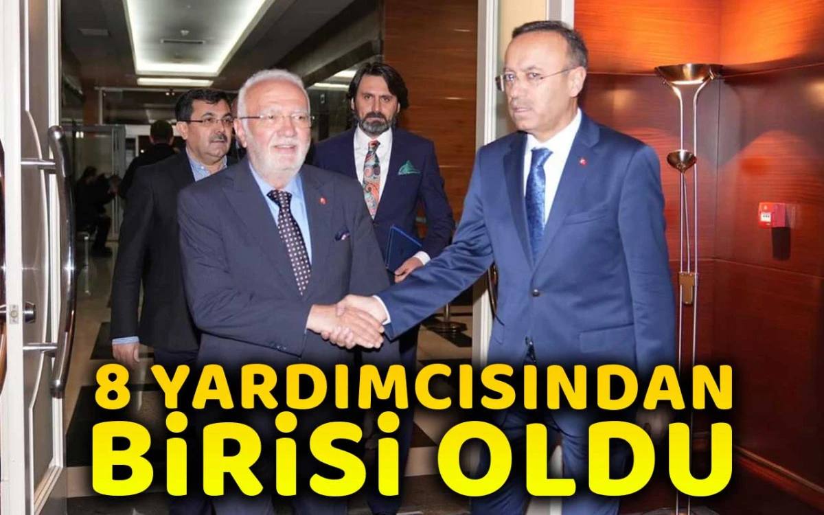 Hacı Turan 8 Yardımcısından birisi oldu