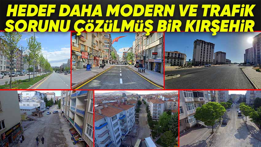 Kırşehir Belediyesi Üst Yapı Çalışmalarını Tek Tek Bitiriyor