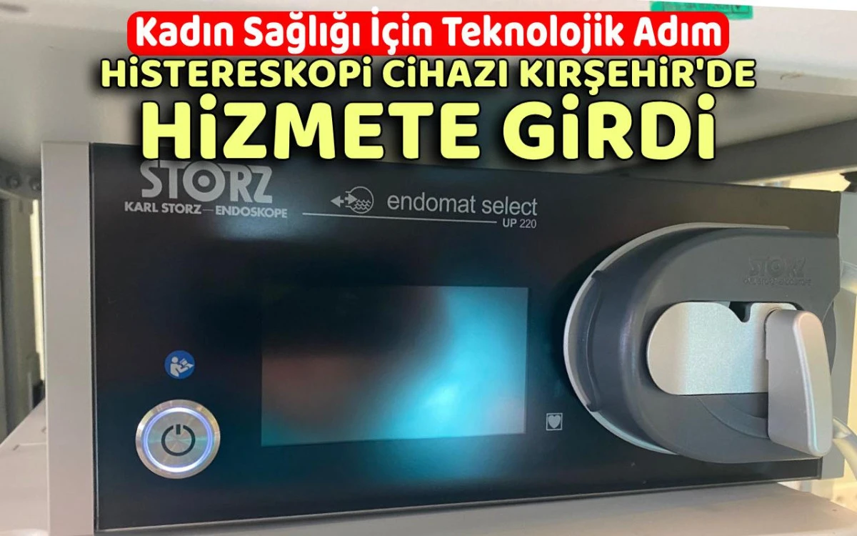 Kırşehir'de kadın sağlığı için teknolojik adım