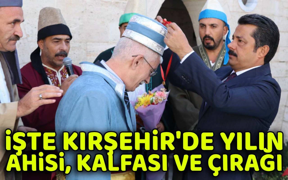 İşte Kırşehir'de yılın Ahisi, kalfası ve çırağı
