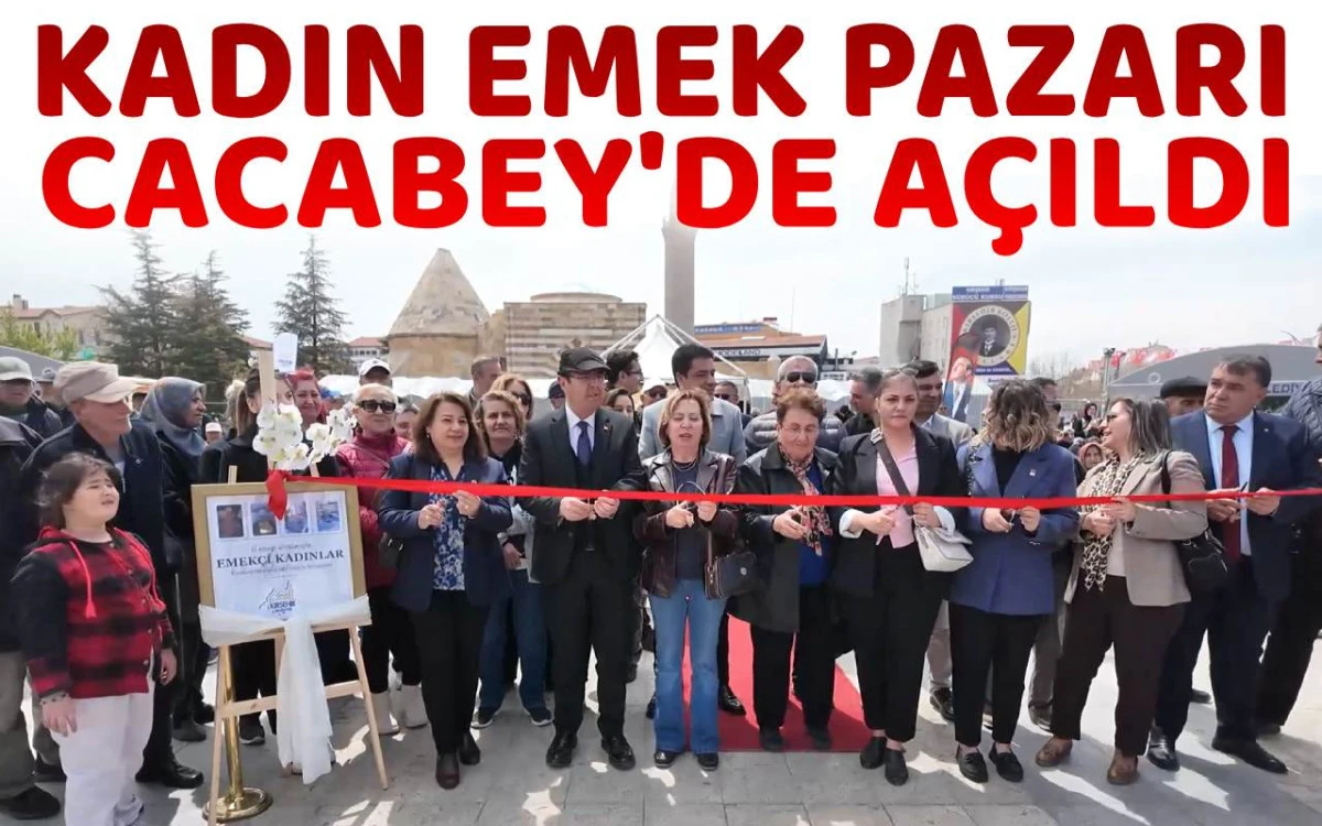 Kadın emek pazarı Cacabey'de açıldı