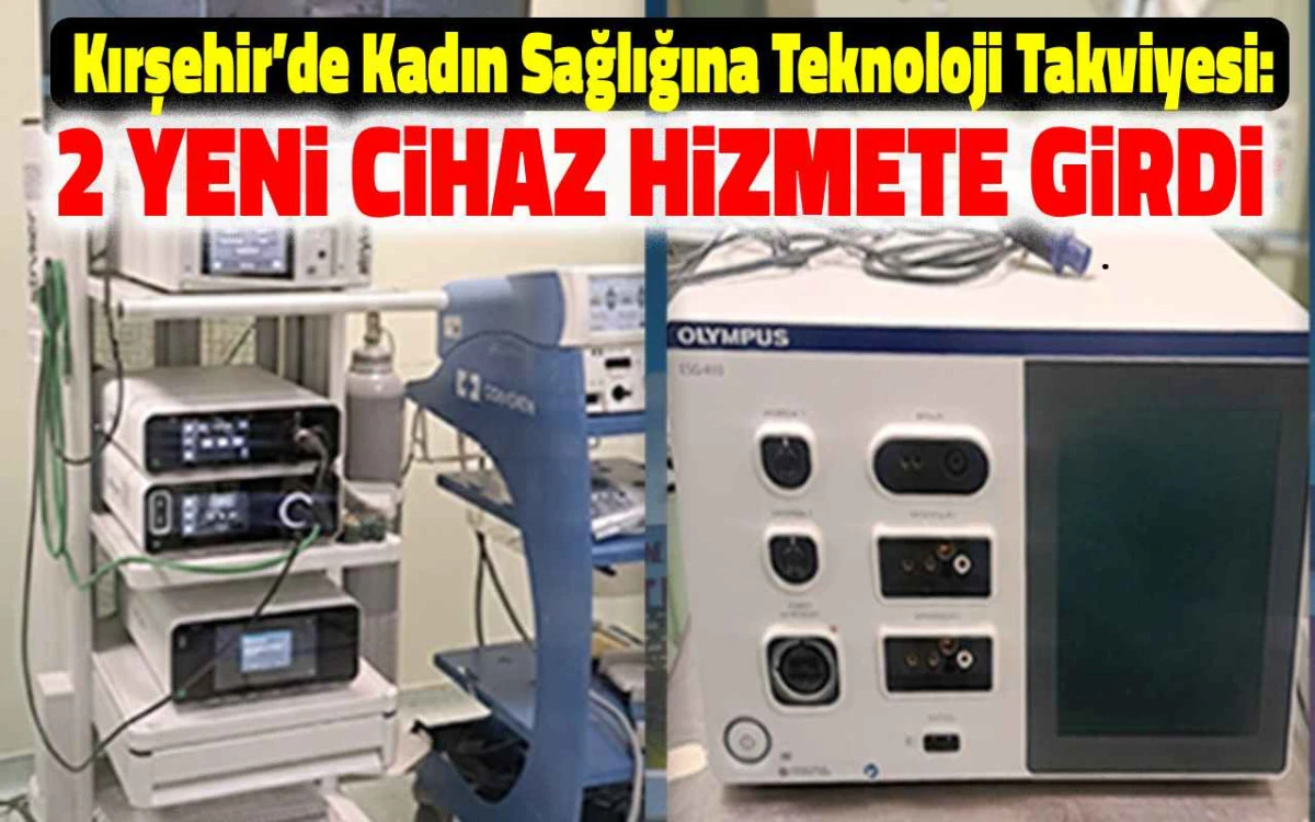 Kadın sağlığına teknoloji takviyesi: 2 Yeni cihaz hizmete girdi
