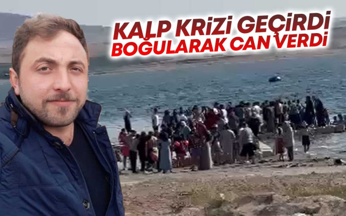 Kalp Krizi Geçirdi Boğularak Can Verdi