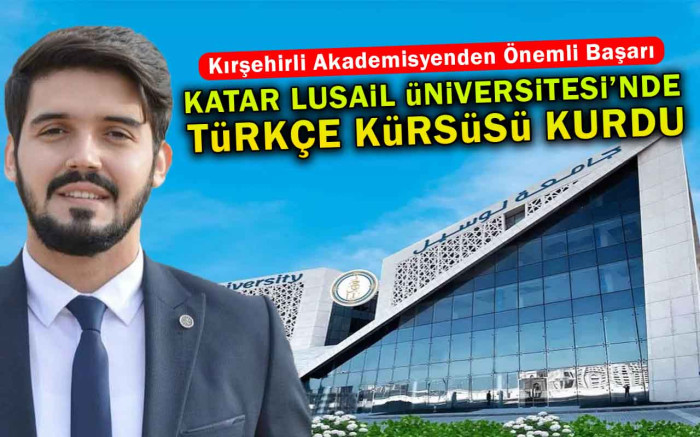 Katar Lusail Üniversitesi'nde Türkçe Kürsüsü Kurdu