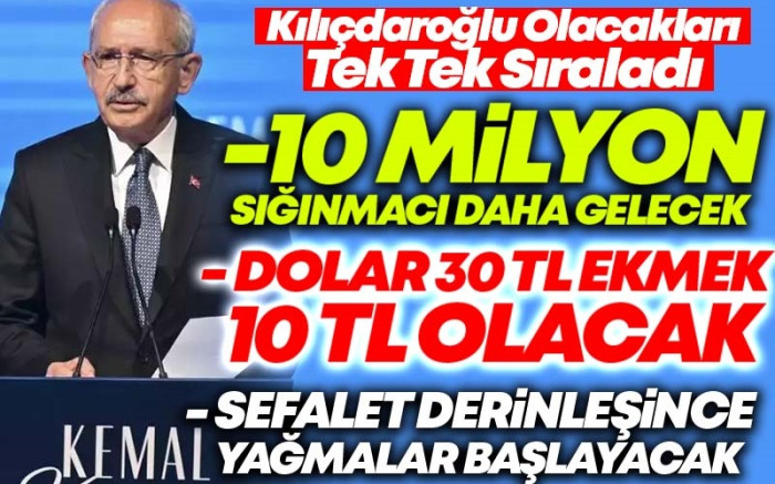 Kemal Kılıçdaroğlu'ndan Erdoğan'a Sert Sözler