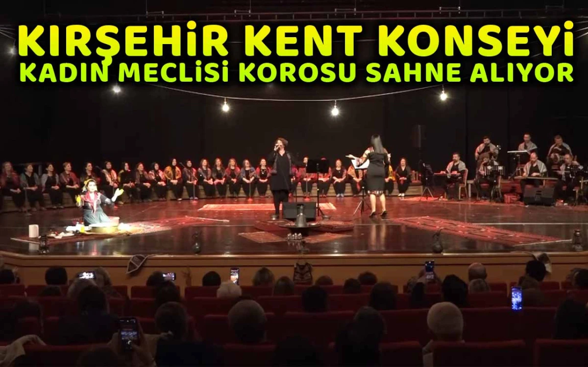 Kent Konseyi Kadın Meclisi Korosu sahne alıyor