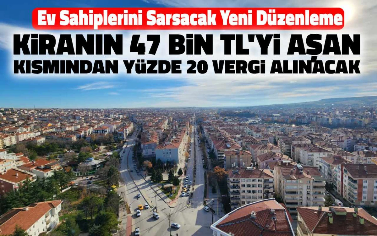 Kira gelirinden yüzde 20 stopaj kesintisi yolda