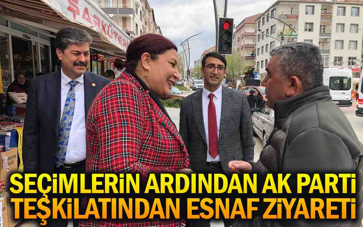 Kırşehir AK Parti Teşkilatından Esnaf Ziyareti