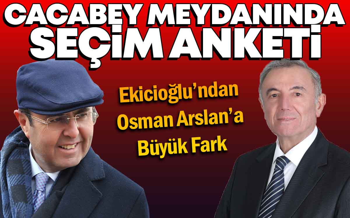 Kırşehir Cacabey Meydanı'nda Yerel Seçim Anketi