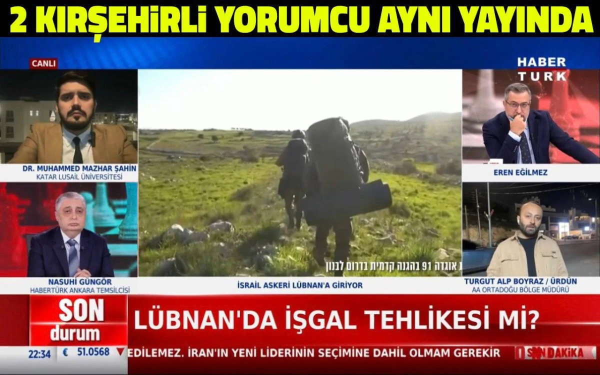 Kırşehir detayı dikkat &ccedil;ekti: İki Hemşehriden Savaş G&uuml;ndemi Yorumu