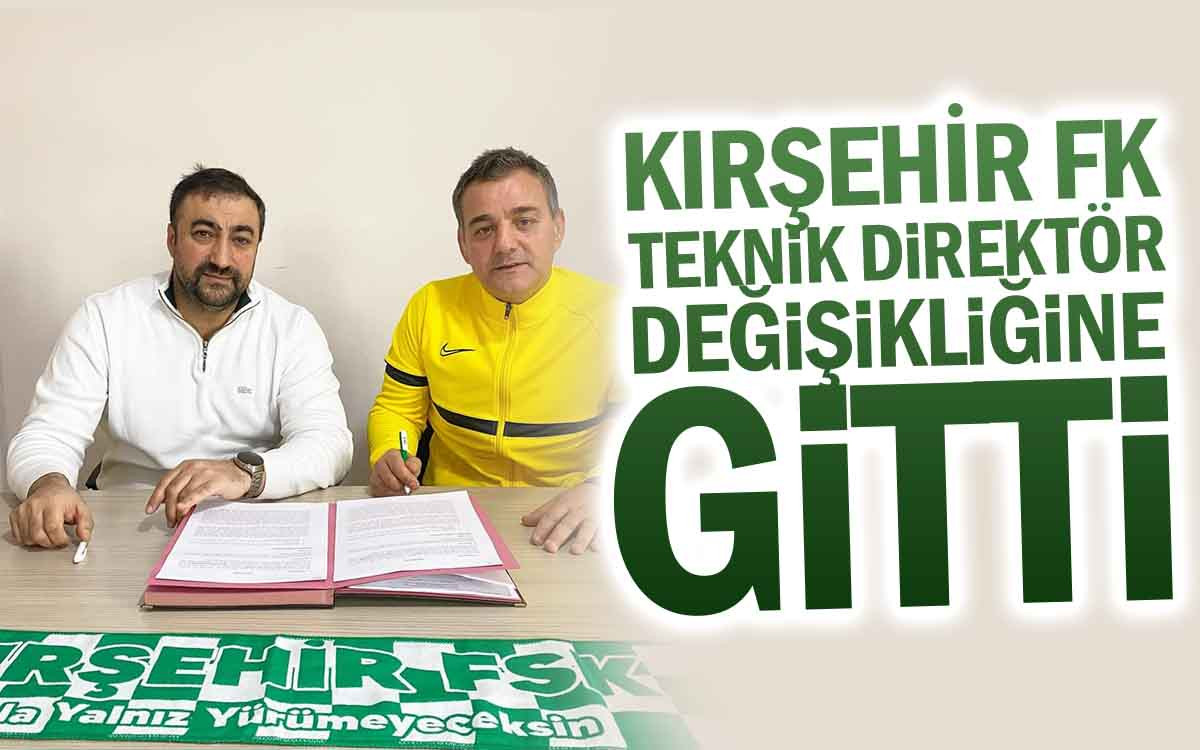 Kırşehir FK Teknik Direktör Değişikliğine Gitti