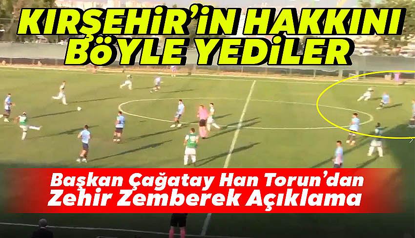 Yan Hakem Arif Dilmeç, Kırşehir FK'nın Nizami Golüne Ofsayt Kaldırdı