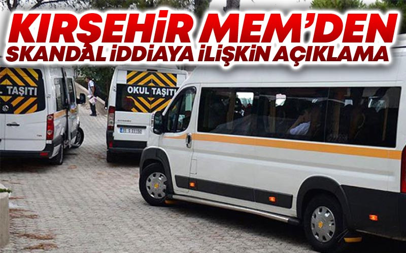 Kırşehir MEM'den, Skandal İddialara İlişkin Açıklama