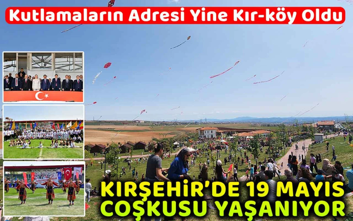 Kırşehir'de 19 Mayıs coşkusu yaşanıyor