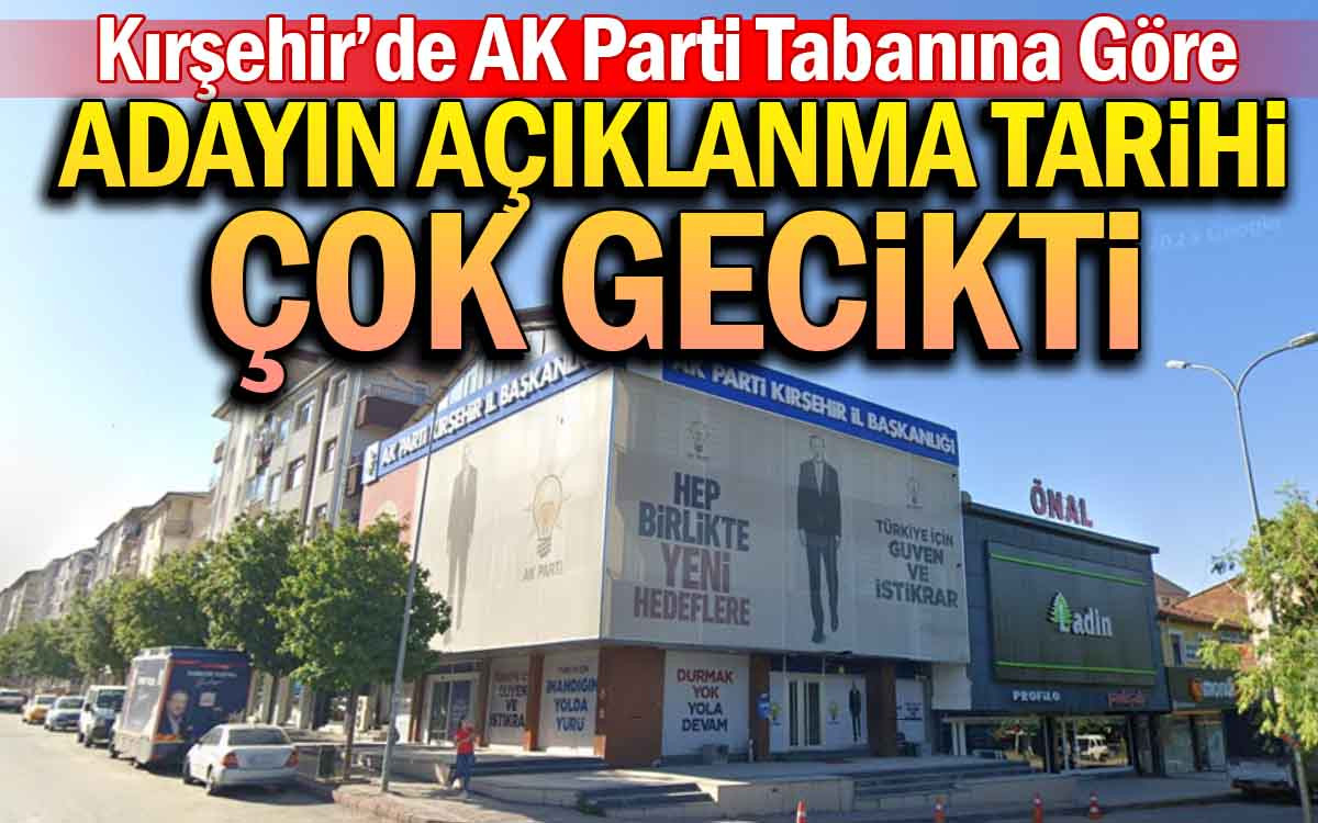 Kırşehir'de AK Parti Seçmeni, ''Her Geçen Gün Aleyhimize İşliyor''