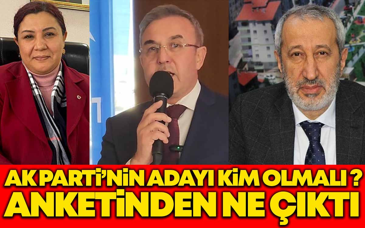 Kırşehir'de AK Parti'nin Adayı Kim Olmalı Anketinden Çarpıcı Sonuç