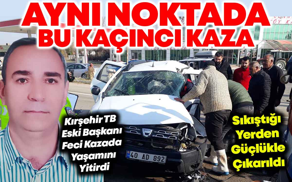 Kırşehir'de Aynı Noktada Bu Kaçıncı Kaza ?
