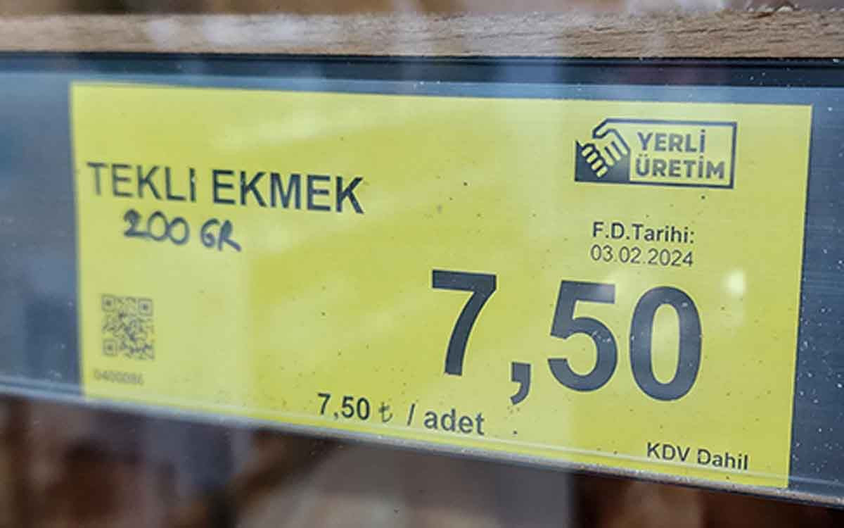 Kırşehir'de Ekmek Fiyatlarına Güncelleme