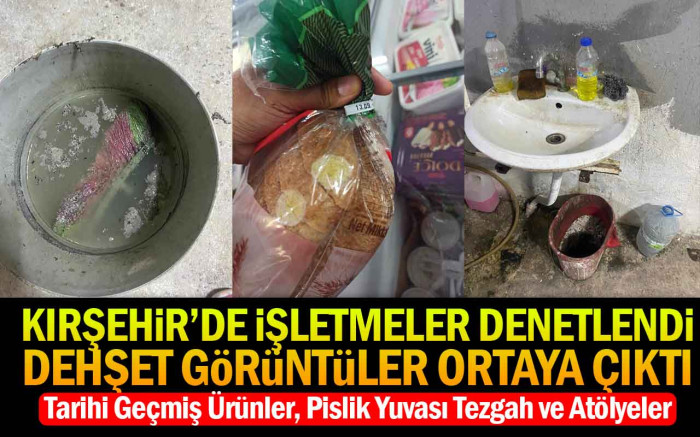 Kırşehir'de Gıda Denetimi: 1 Milyon 364 Bin TL Ceza Kesildi