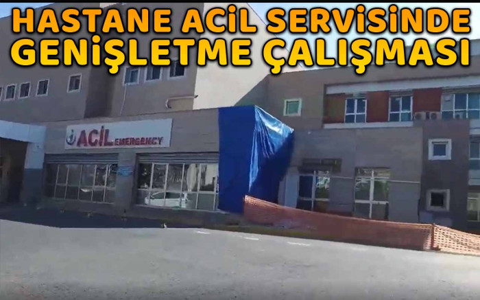 Kırşehir'de Hastanenin Acil Servisi Büyütülüyor