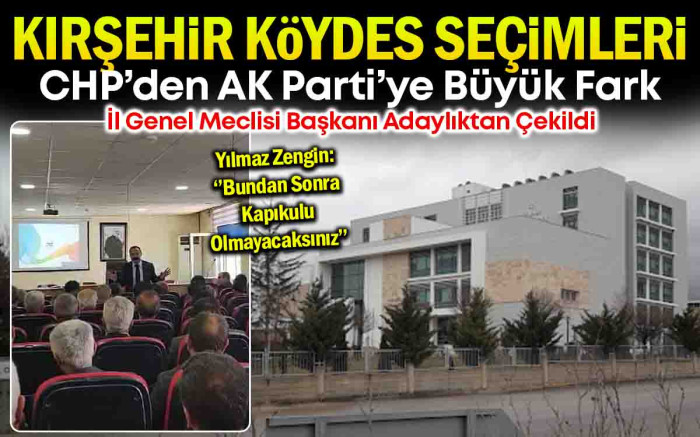   Kırşehir'de KÖYDES Seçimleri Gerçekleştirildi