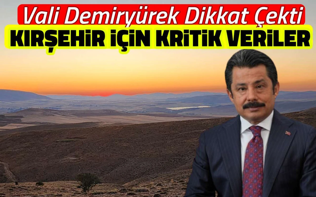 Kırşehir’de kuraklık uyarısı: Rakamlar tehlikeyi açıkça gösterdi