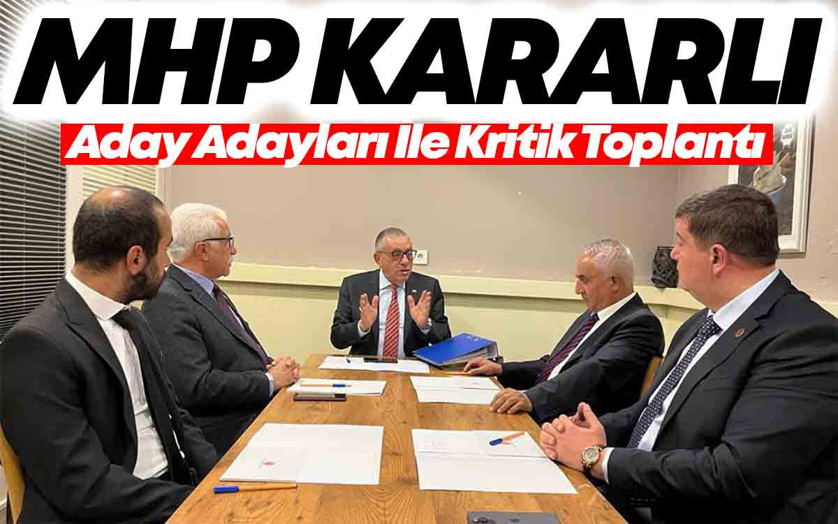 Kırşehir'de MHP'nin Kritik Yerel Seçim Toplantısı