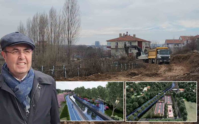 Kırşehir'de Selgah Deresi Yeşil Alan Proje Çalışmaları Sürüyor