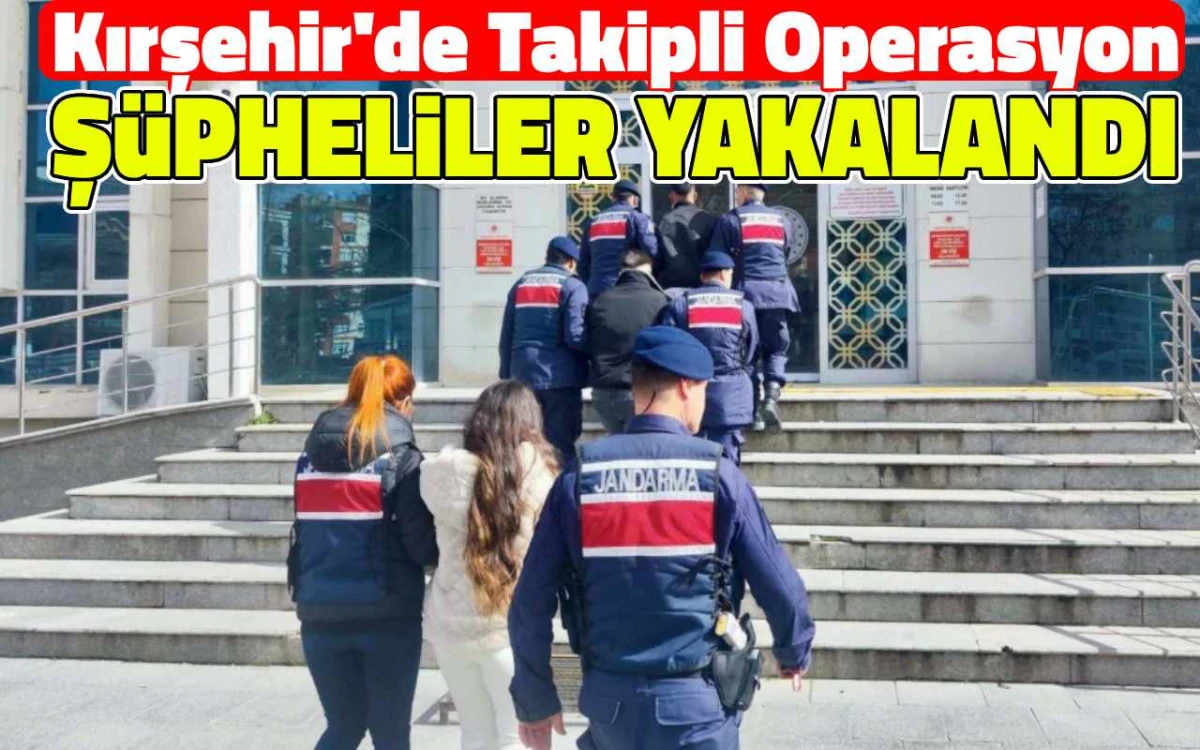 Kırşehir&rsquo;de sentetik hap taşıyan ara&ccedil;ta yakalama