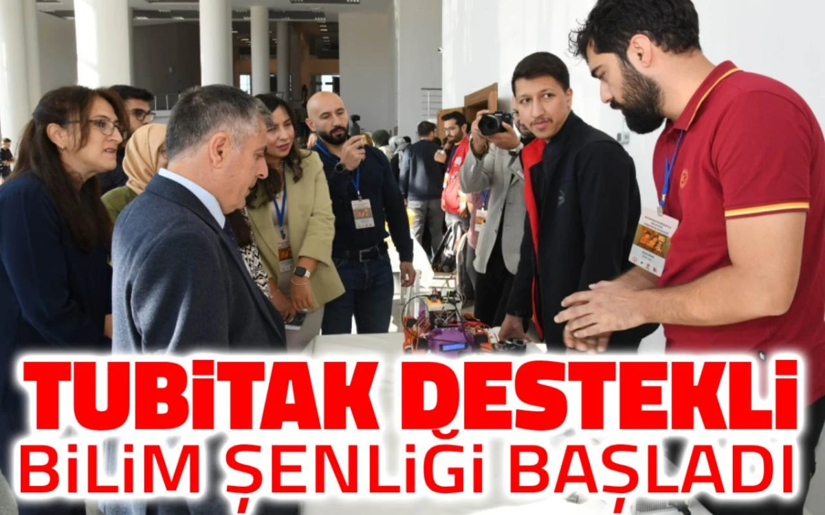 Kırşehir'de Tubitak destekli bilim şenliği başladı