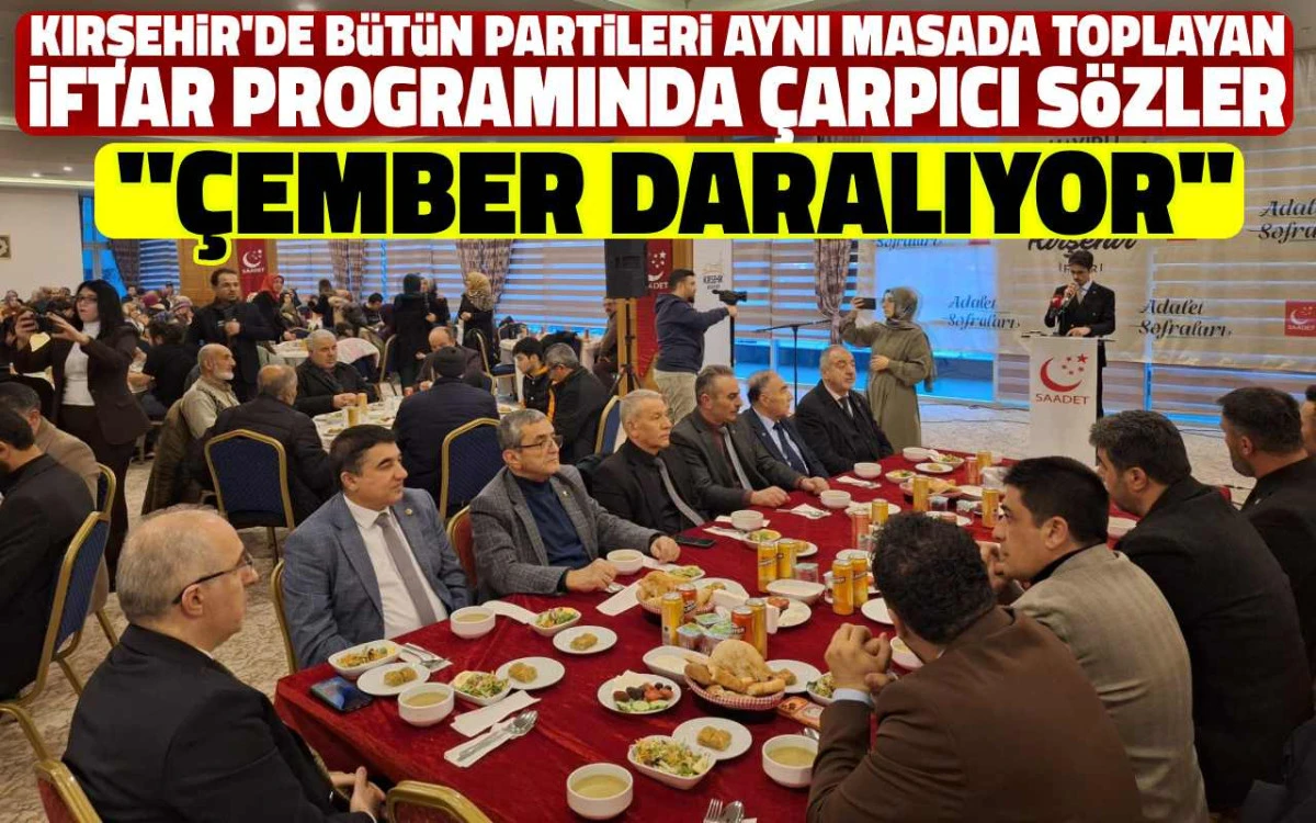 Kırşehir'den, ''&Ccedil;ember Daralıyor'' uyarısı 