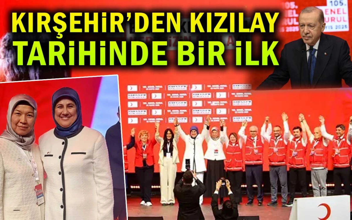 Kırşehir'den Kızılay tarihinde bir ilk
