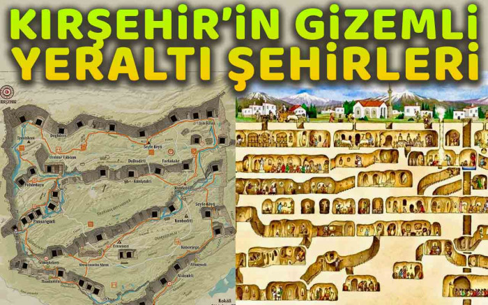 Kırşehir'in gizemli yeraltı şehirleri